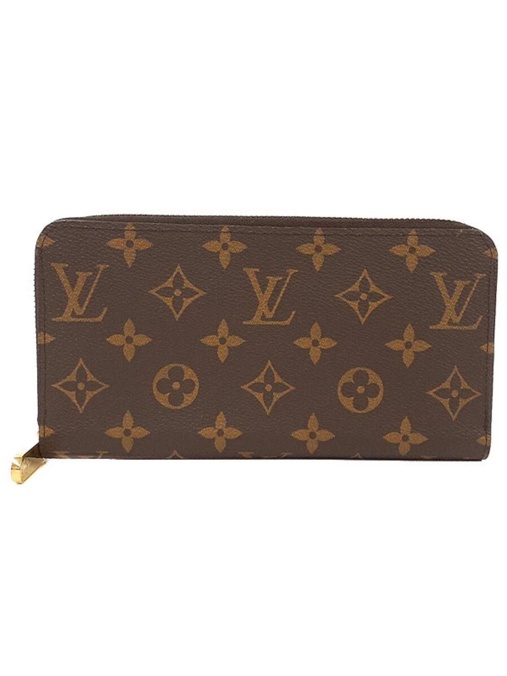Louis Vuitton Monogram Zippy Wallet Round Zipper Long